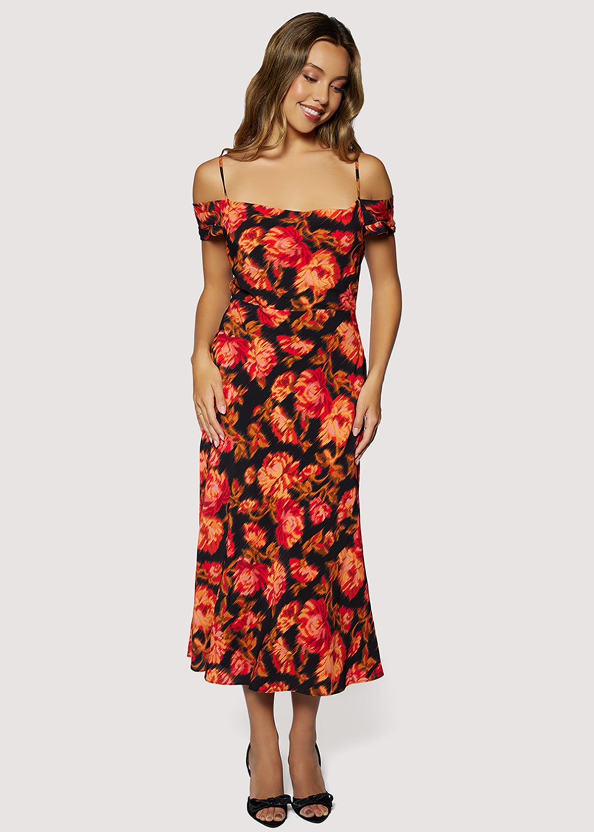 Evening Bloom Midi Dress Evening Bloom Midi Dress