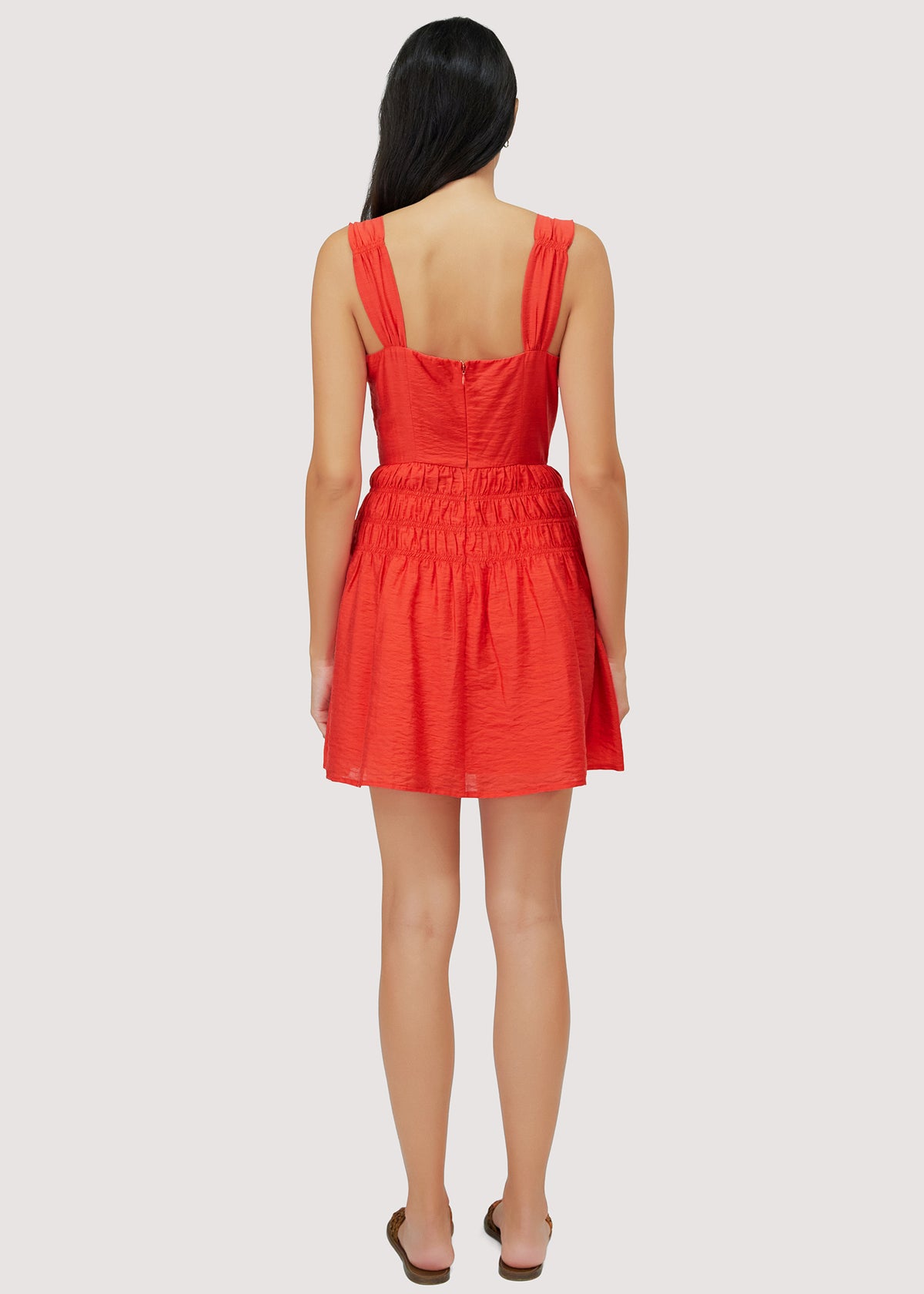 WANDERING MIND WOVEN MINI DRESS