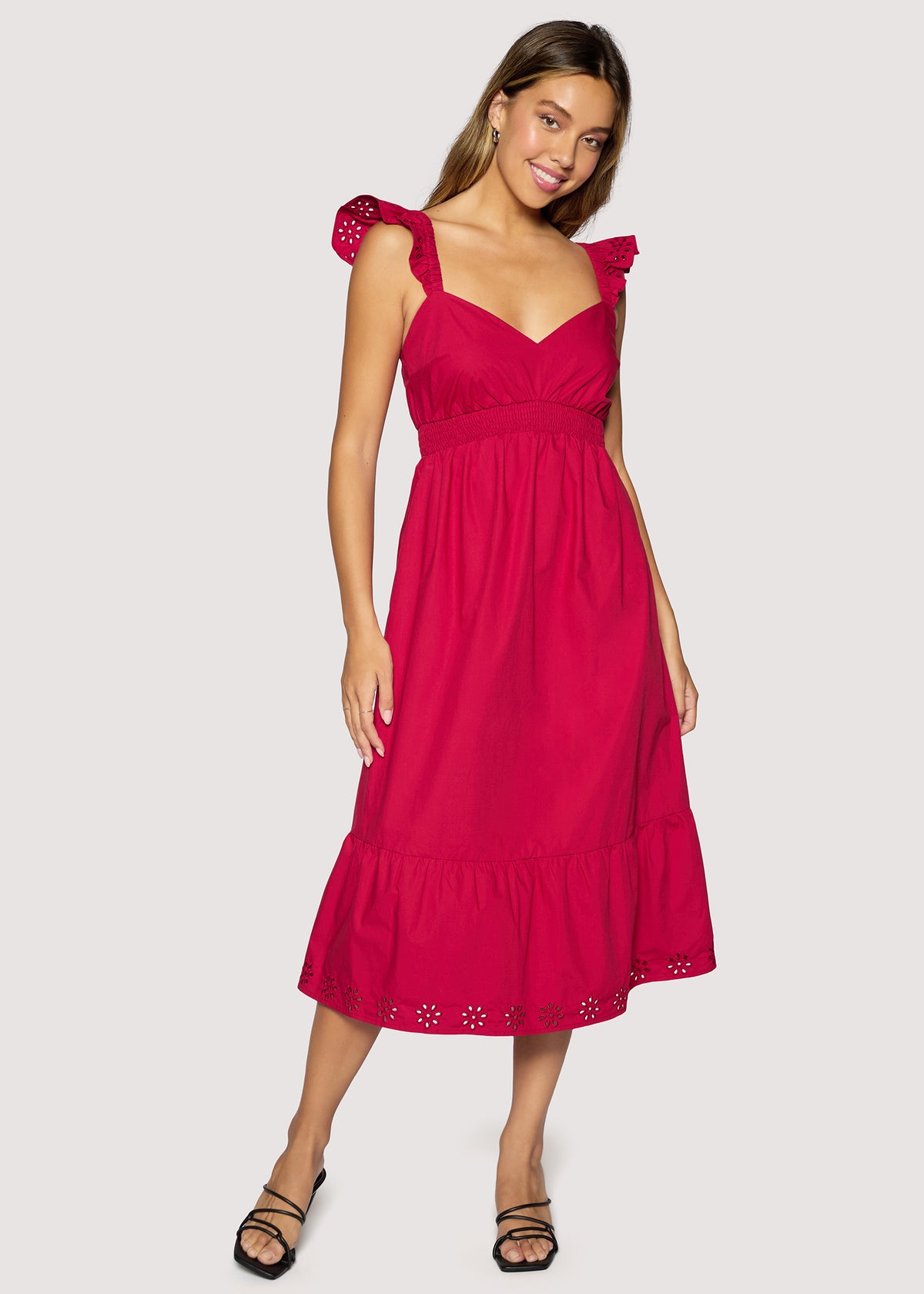Vino Kiss Midi Dress