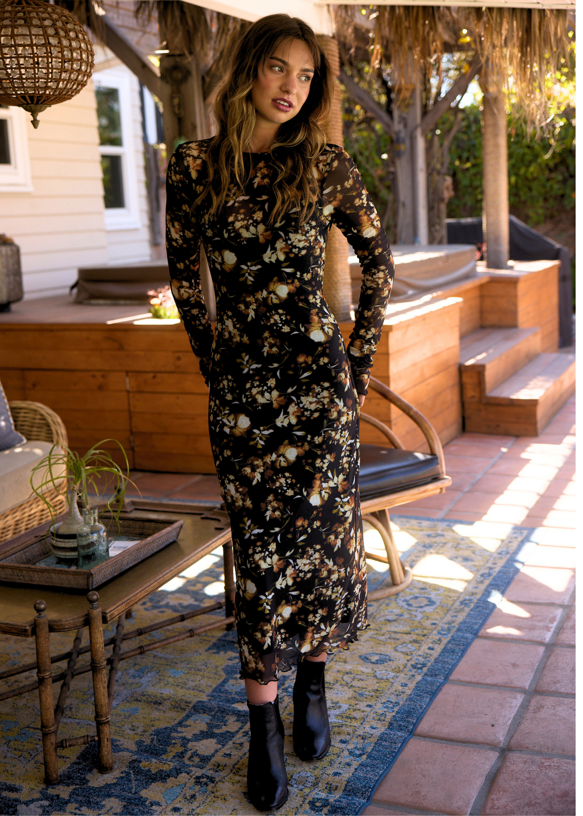 Moonlit Meadow Midi Dress Moonlit Meadow Midi Dress