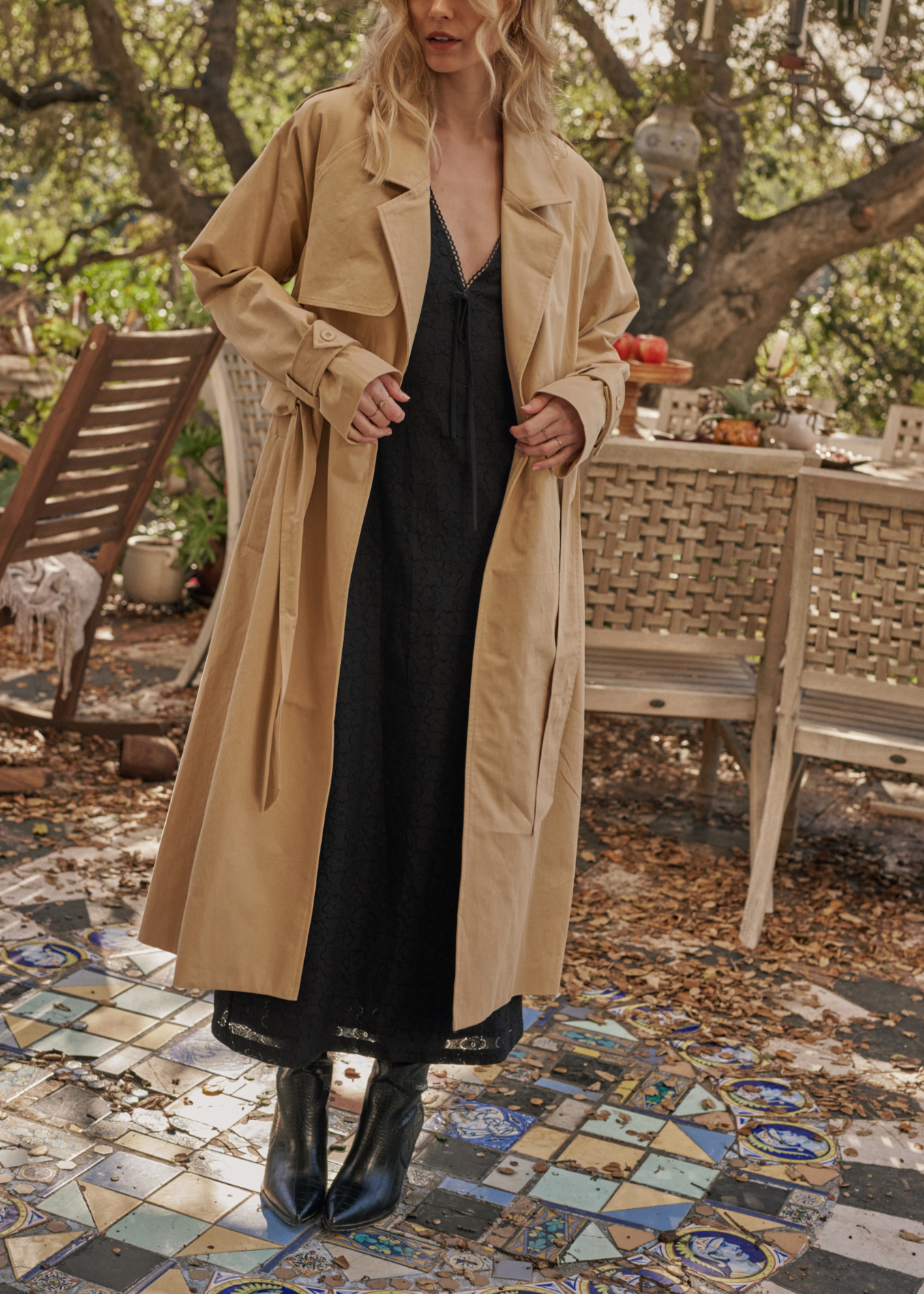 High Bluff Trench Coat | Lost + Wander