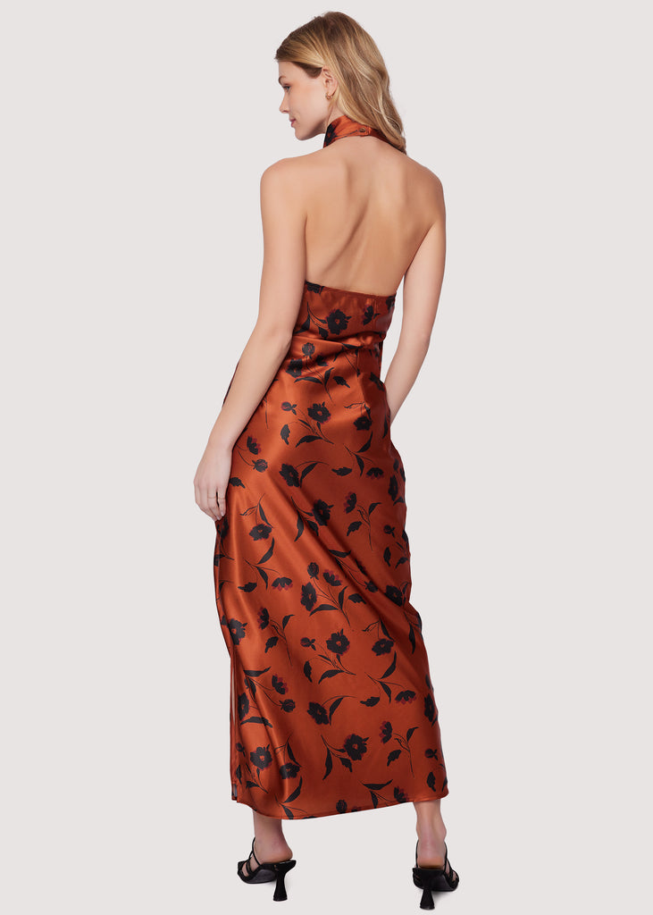 Sepia Dahlia Maxi Dress