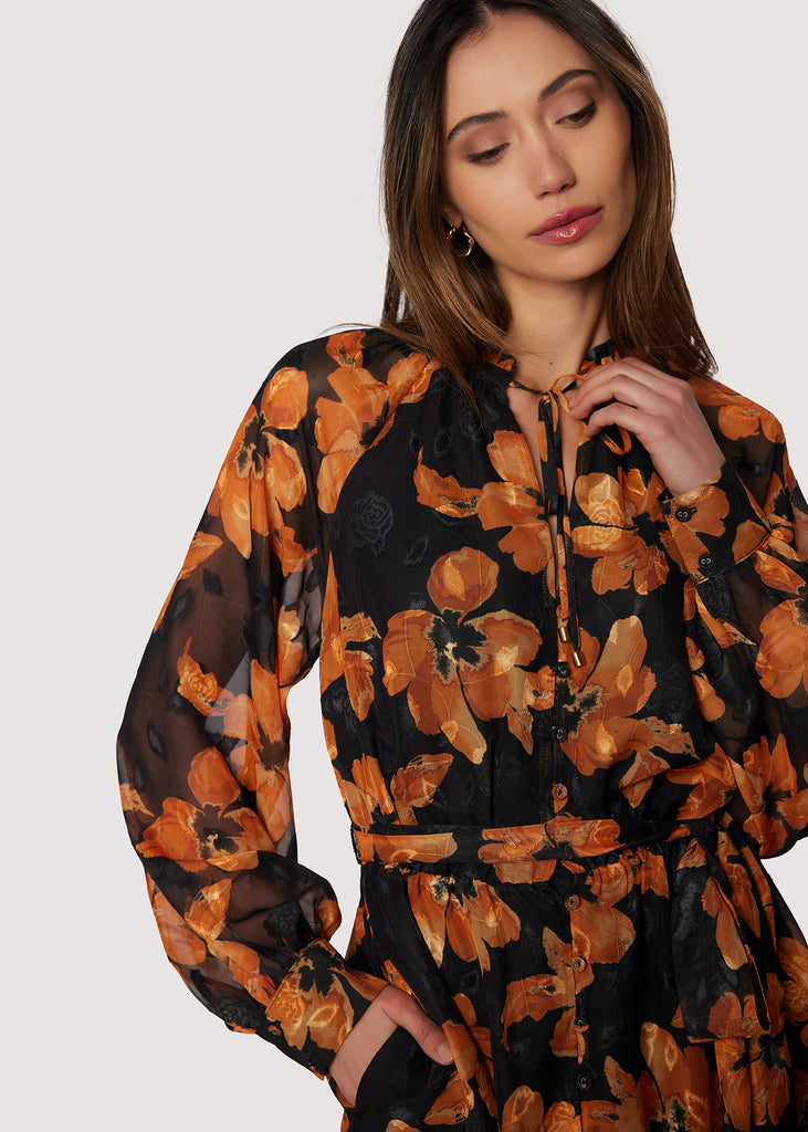 Golden Rendezvous Mini Dress