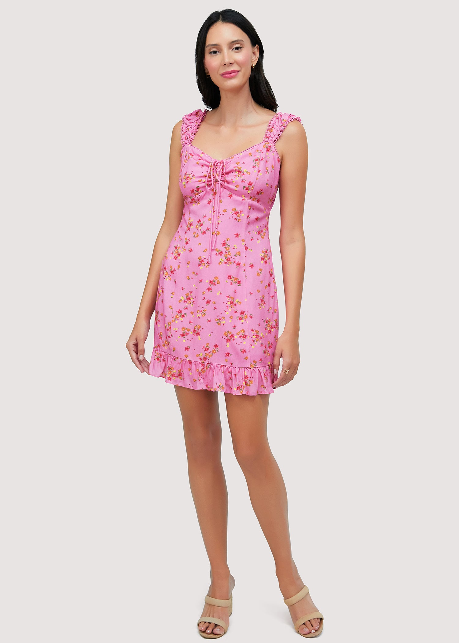 トップス IMASA - Night floral mini dress Josie Square Neck Mini Dress Selene Floral | Forever New