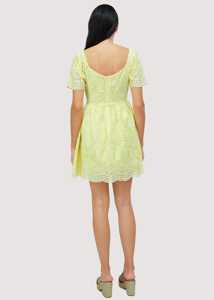 Lemon Drop Mini Dress