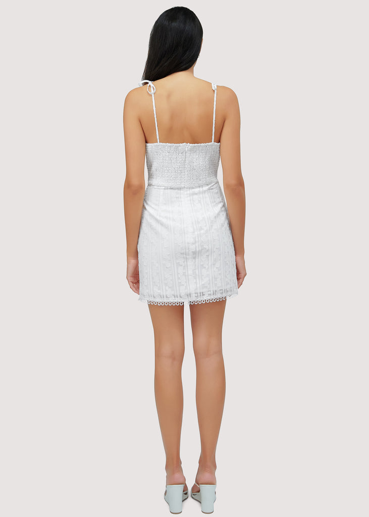 Midsummer Dream Tie Mini Dress