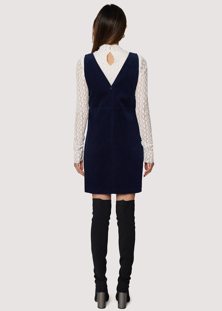 Twilight Allure V-Neck Mini Dress