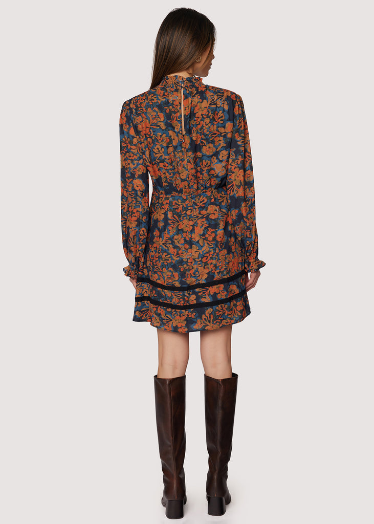 Embers Bloom Mini Dress
