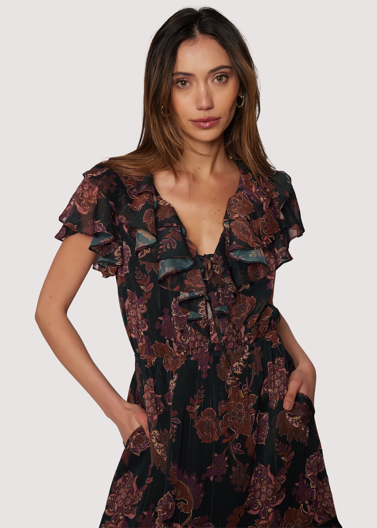 lost wander pick me midi dress Whispers Of Bohemia Midi Dress