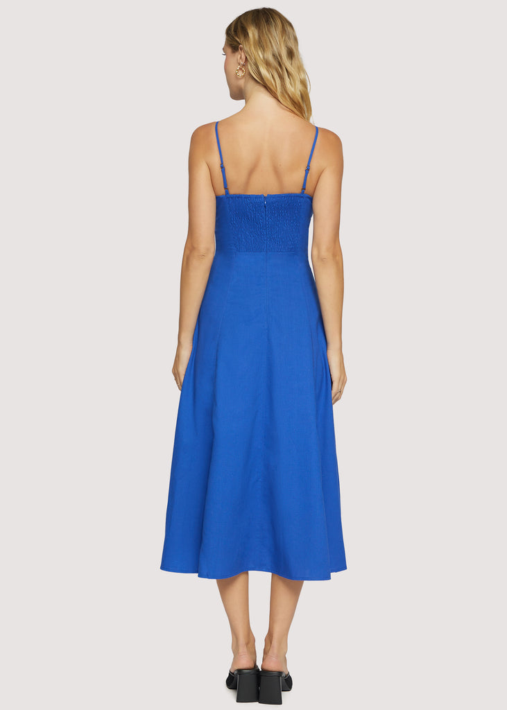 Coastal Tide Midi Dress