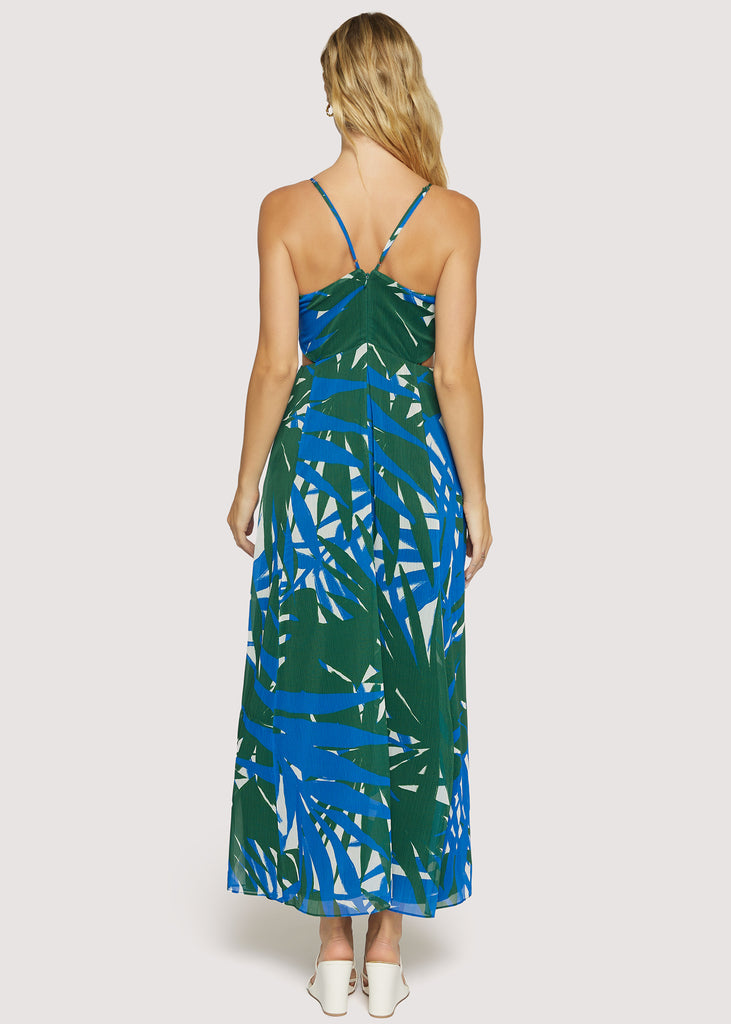 Palazzo Palm Maxi Dress