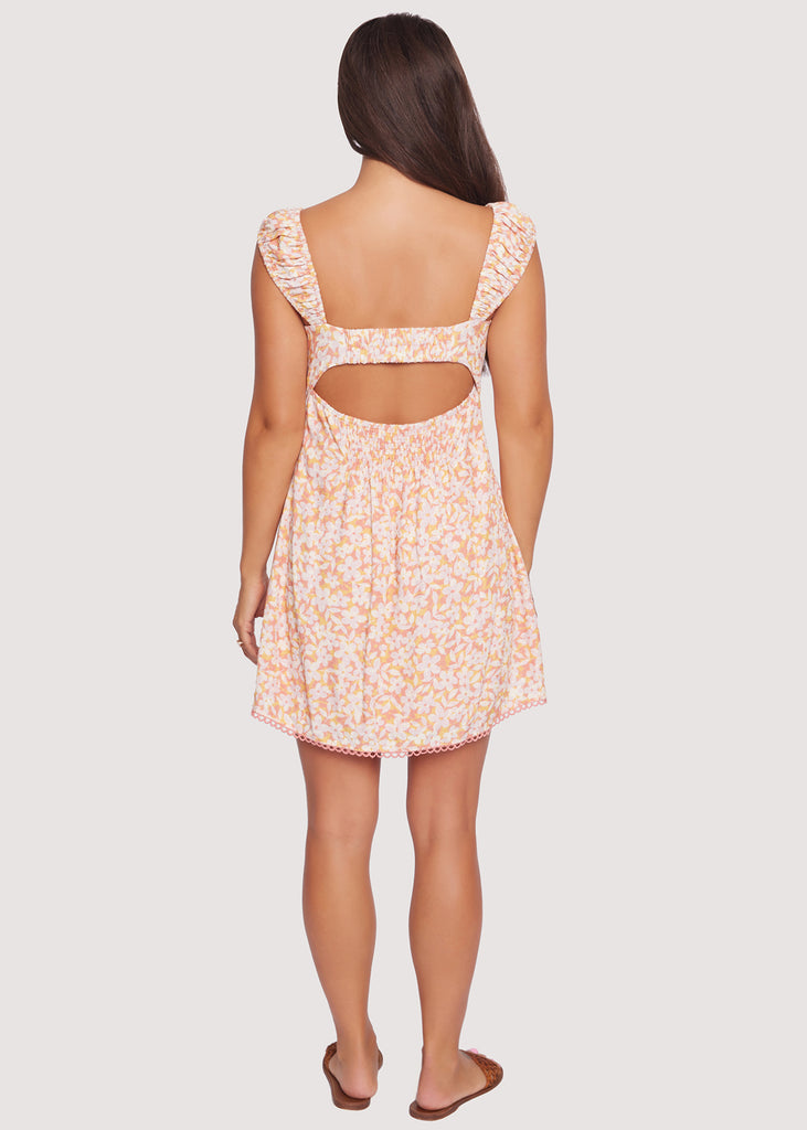 Coastal Daisies Mini Dress