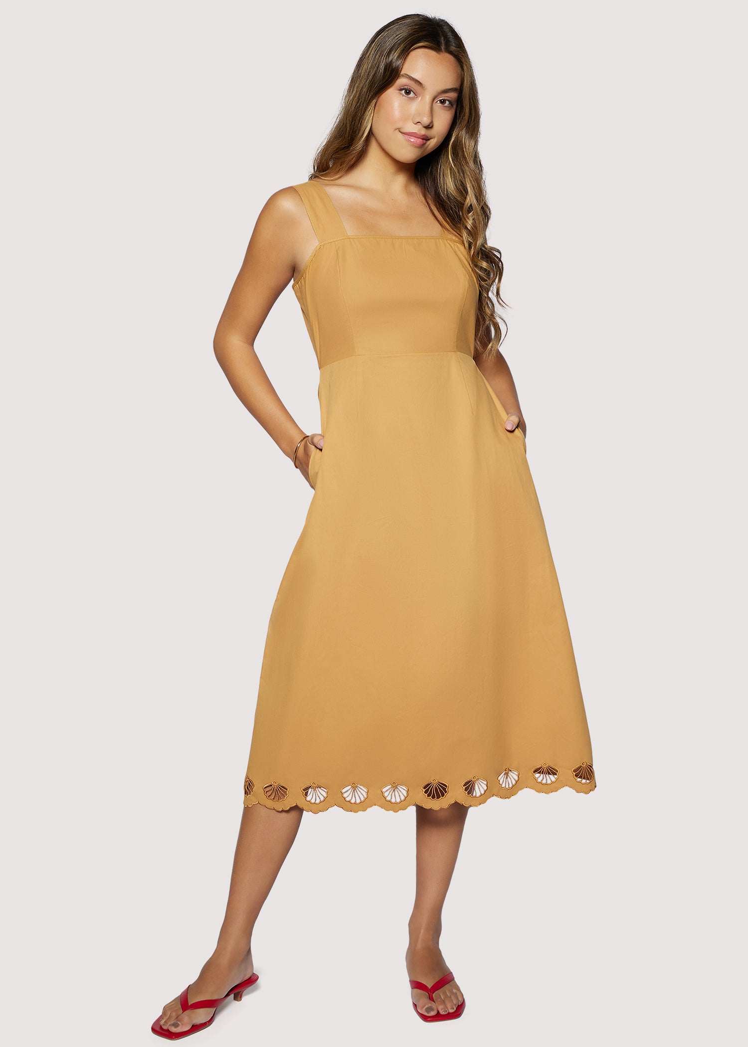 Seashell Drift Midi Dress | Lost + Wander Seashell Drift Midi Dress | Lost + Wander