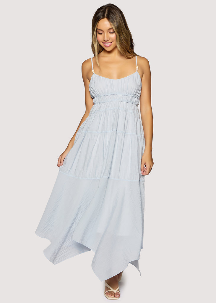 Cyan Oasis Maxi Dress