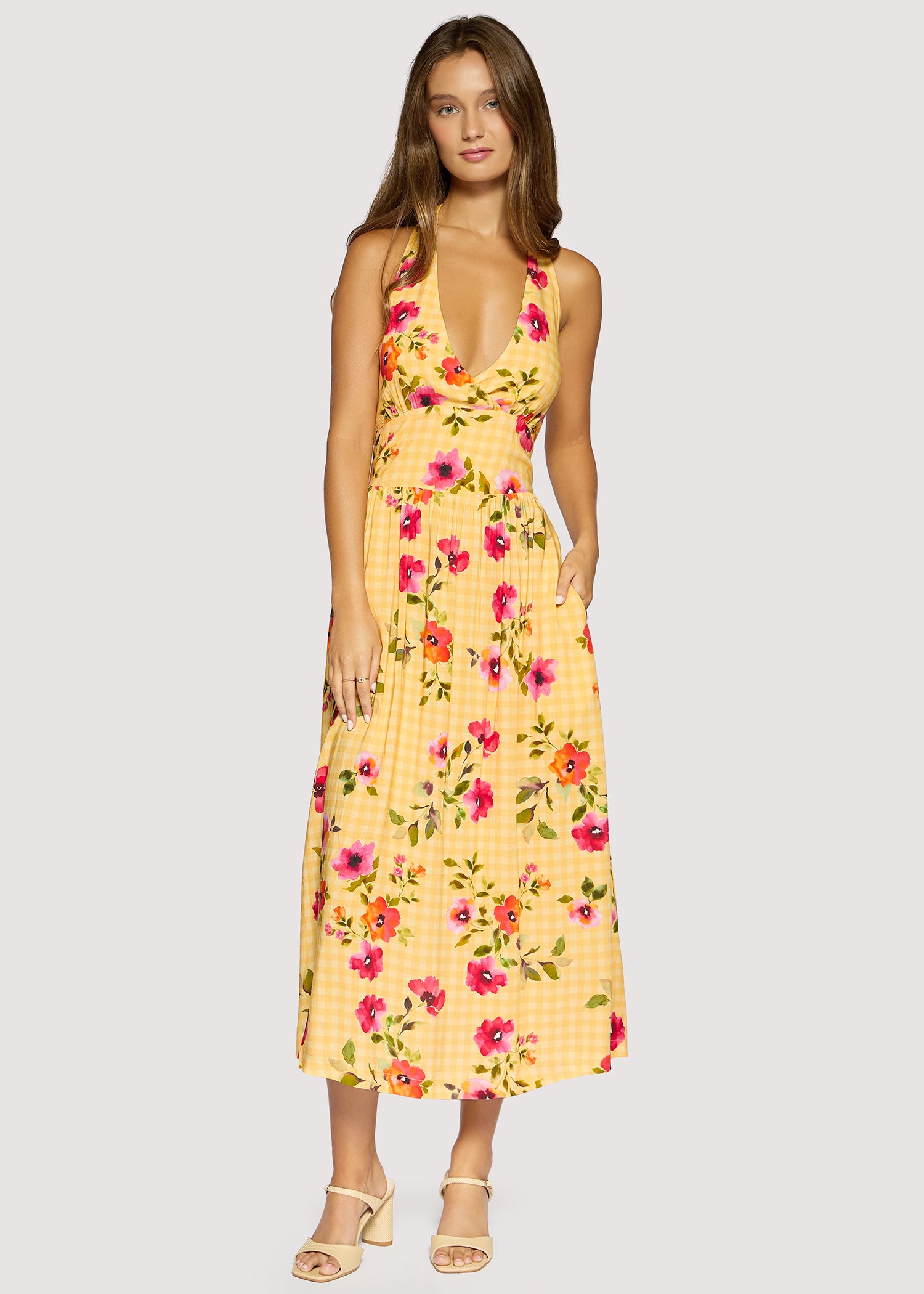 leset rio maxi dress LESET Margo Maxi Dress in Black in Cotton