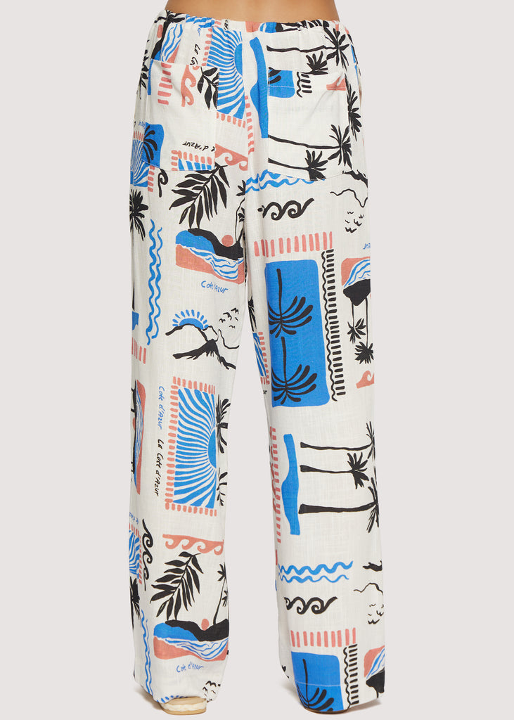 Azure Paradiso Pants