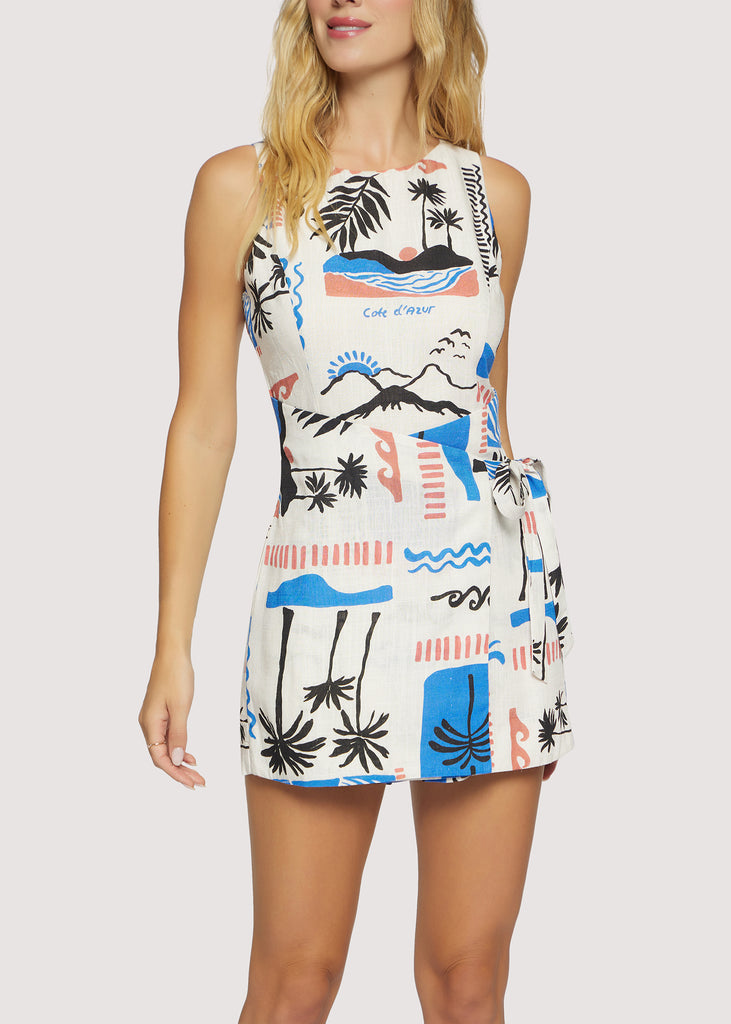 Azure Paradiso Romper