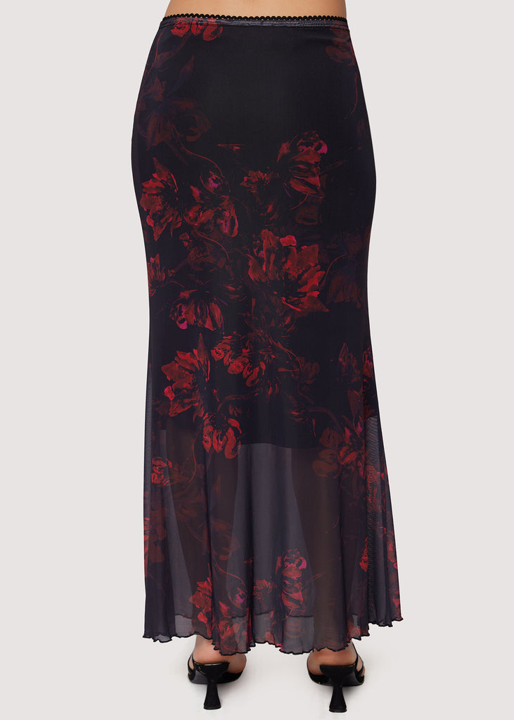 La Rosé Maxi Skirt
