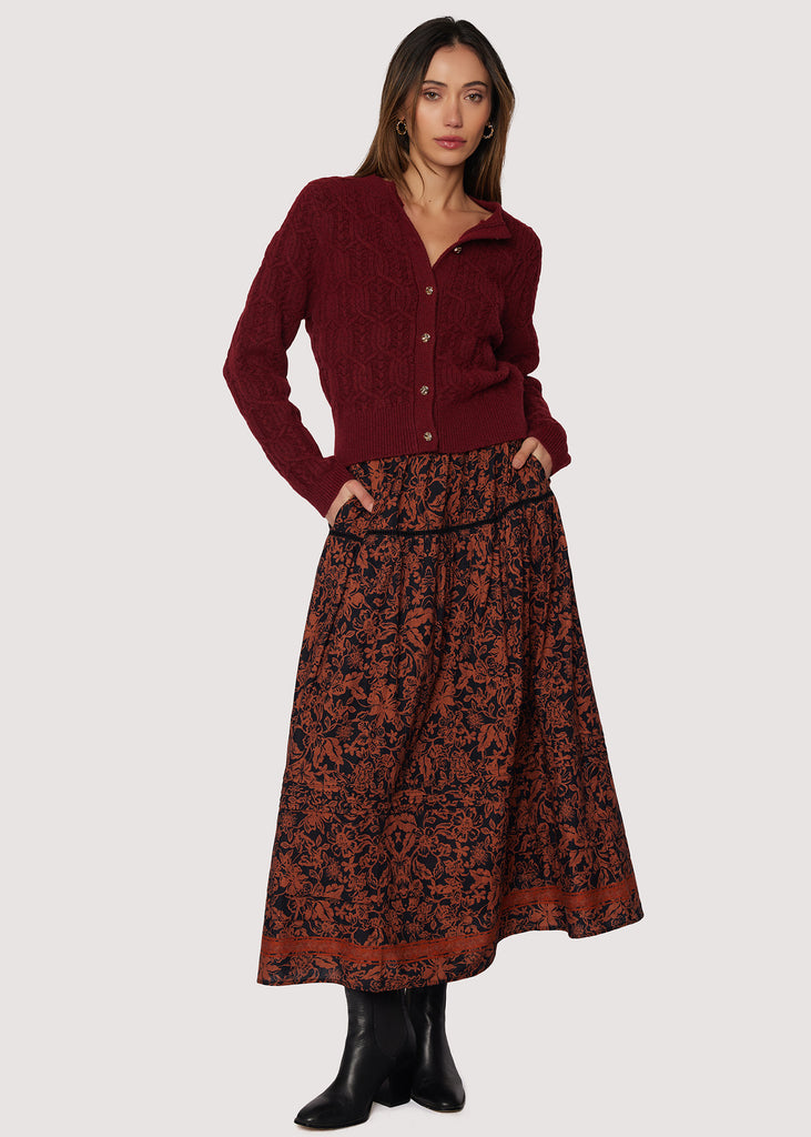 Lady Of Siena Maxi Skirt