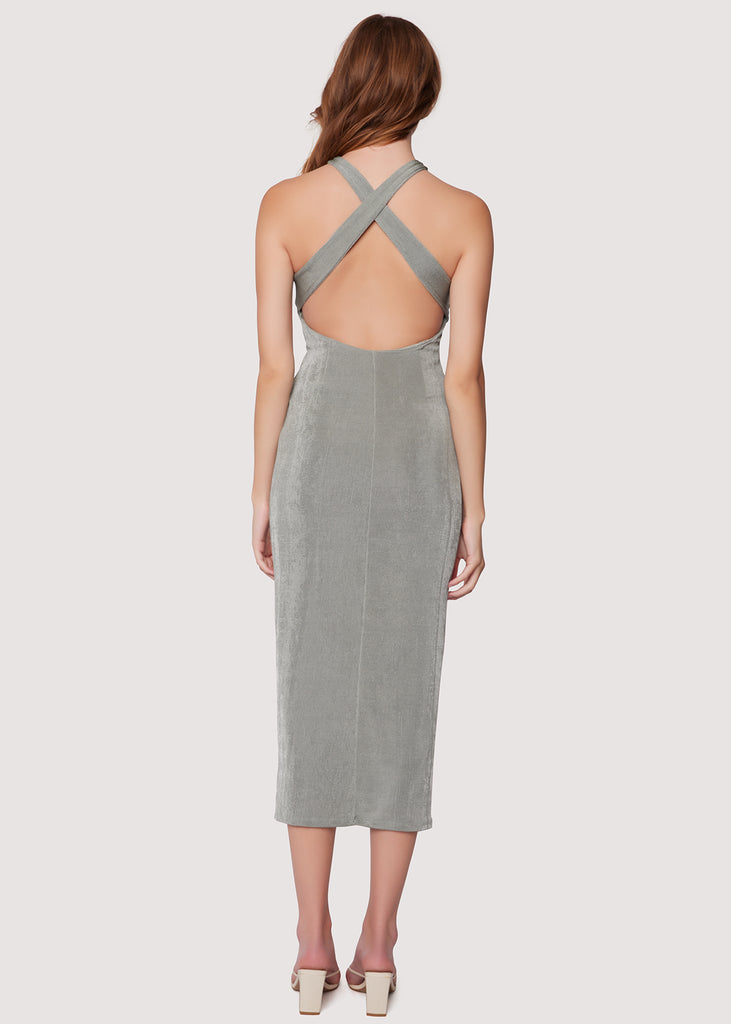 Wild Sage Midi Dress