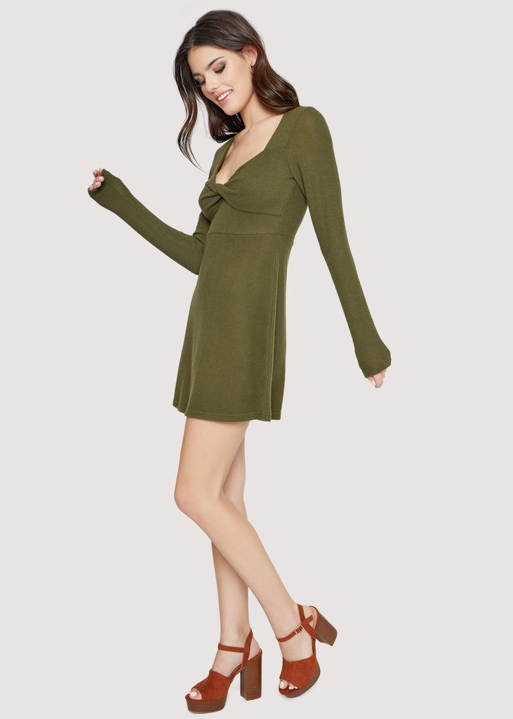 Endlessly Evergreen Mini Dress