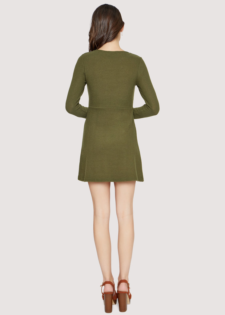 Endlessly Evergreen Mini Dress