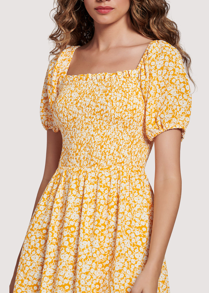 Tangerine Dream Mini Dress