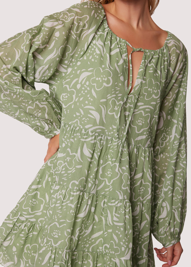 Saguaro Blooms Mini Dress