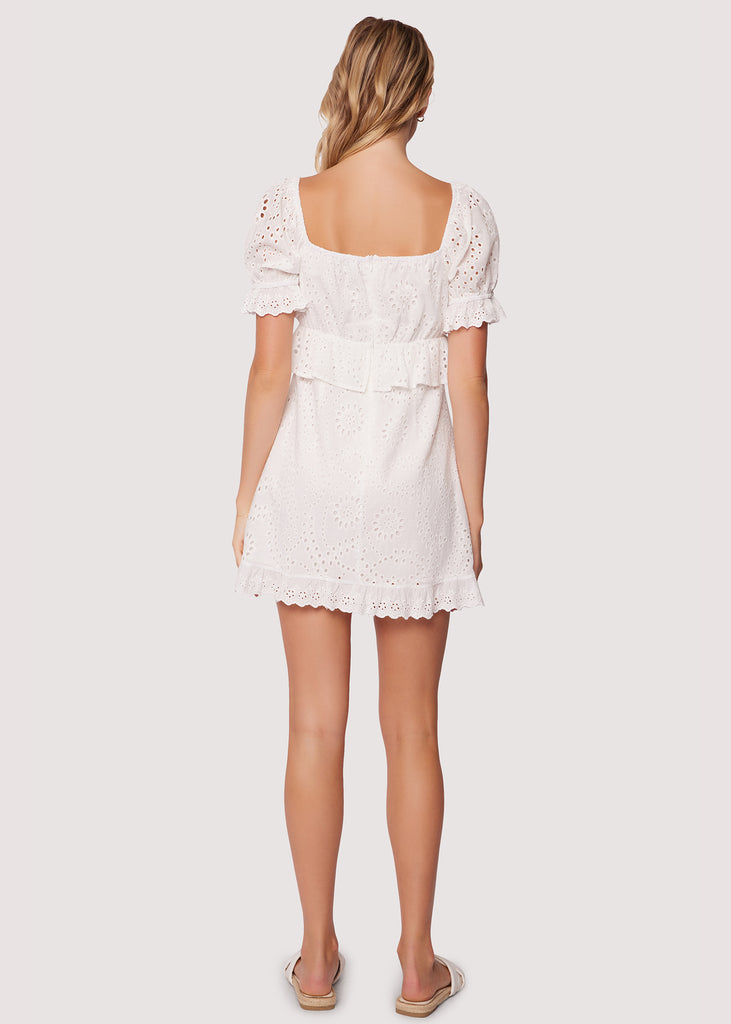 Petals Of The Sky Mini Dress