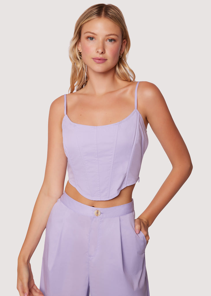 Bright Orchid Corset Top