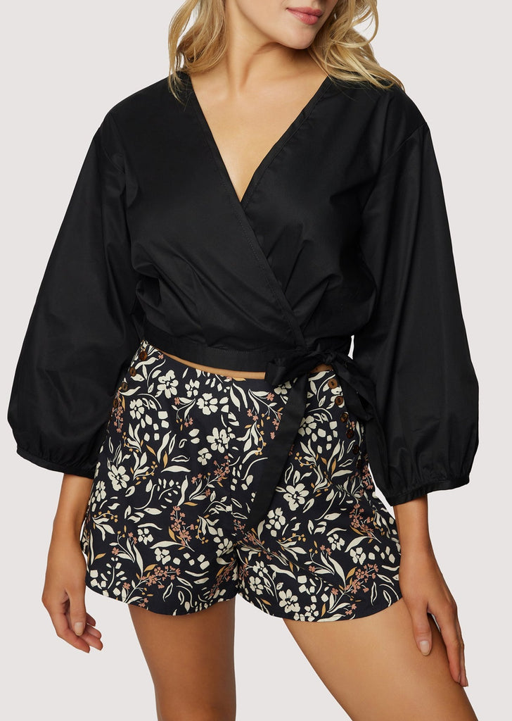 Before Dawn Wrap Top