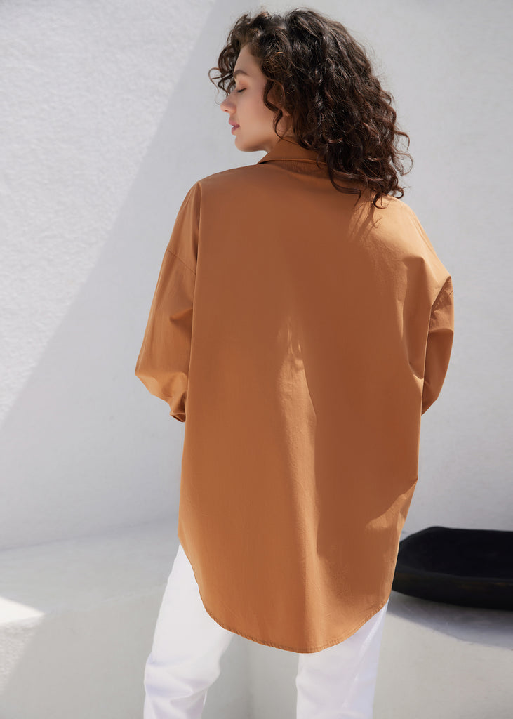 Lady Like Charm Oversized Shirt