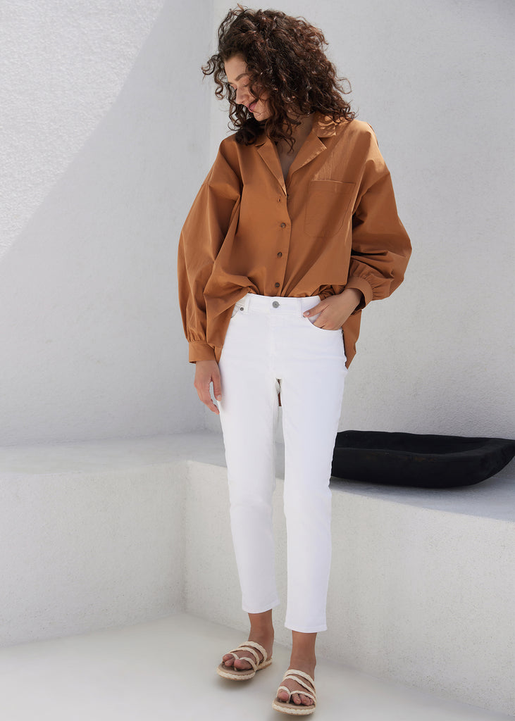 Lady Like Charm Oversized Shirt